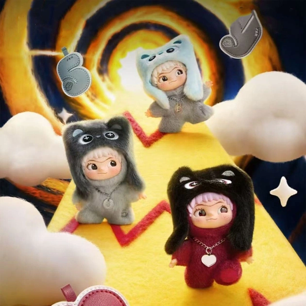 М'яка іграшка Pop Top сюрприз на підвісі Letsvan Wakuku Числа удачі (17WK-0606) - зображення 3