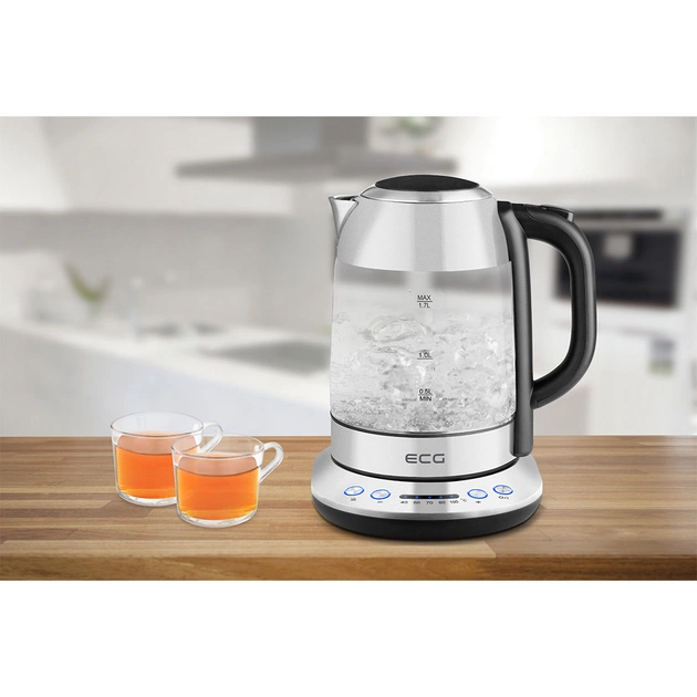 Электрочайник ECG RK 1781 Glass (RK1781 Glass) - изображение 12