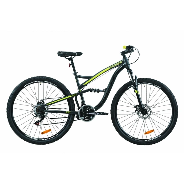 Велосипед Formula 29" SPARK AM2 DD рама-18" St 2020 сіро-чорний з жовтим (OPS-FR-29-075) - изображение 1