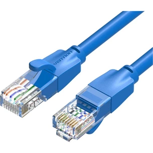 Патч-корд 5м, UTP cat 6 RJ-45 blue Vention (IBELJ) зображення 1