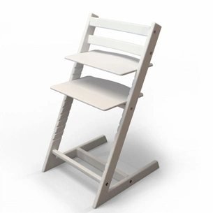 Стілець для годування Ingvart зростаючий з дитиною Baby Fix сл. кістка (301015) зображення 1