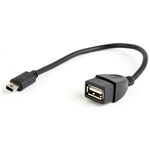 Перехідник OTG USB 2.0 AF to Mini 5P 0.15m Cablexpert (A-OTG-AFBM-002) зображення 1