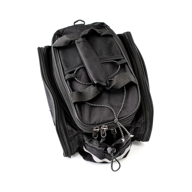 Велосумка на багажник Bravvos DT-001 30 x 21 x 17 см Black (BIB-041) - зображення 4