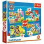 Пазл Trefl Paw Patrol Запуск цуценят 4 in 1 (12, 15, 20, 24) деталей (5900511346282) - зменшене зображення 1