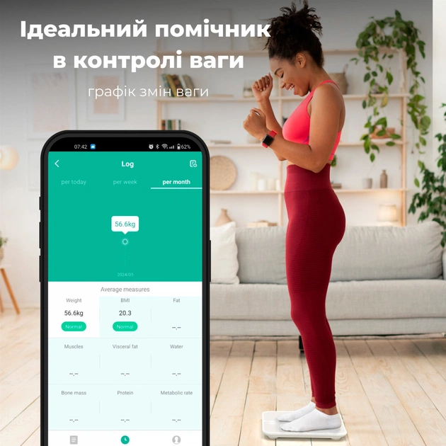 Ваги підлогові AENO BS1S (ABS0001S) - зображення 8