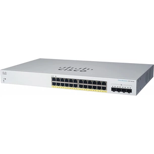 Комутатор мережевий Cisco CBS220-24T-4G-EU зображення 1