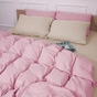 Постільна білизна MirSon 007-008 Milk/Pink Фланель 2x143x210 Сімейний (2200009659942) - зменшене зображення 5