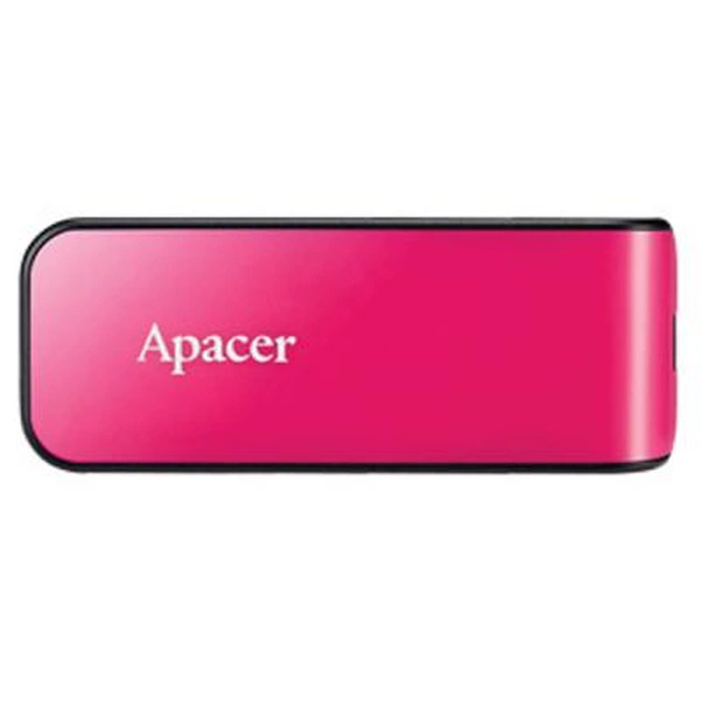USB флеш накопичувач Apacer 4GB AH334 pink USB 2.0 (AP4GAH334P-1) - изображение 1
