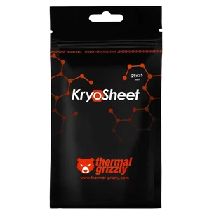 Термопрокладка Alphacool KryoSheet, thermal pad 29x25mm (TG-KS-29-25) изображение 1