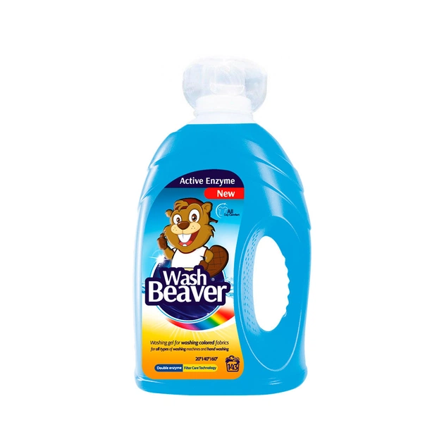 Гель для прання Wash Beaver Color 4.29 л (4820203060719) - изображение 1