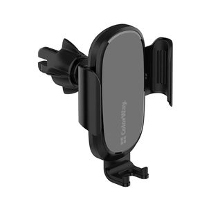 Універсальний автотримач ColorWay Air Vent Car Wireless Charger 15W Black (CW-CHAW038Q-BK) зображення 1
