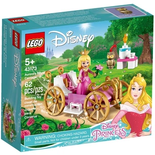 Конструктор LEGO Disney Princess Королівська карета Аврори 62 деталі (43173) зображення 1