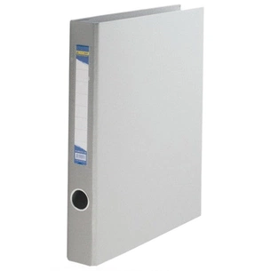 Папка - реєстратор Buromax А4, 2 rings/30mm, ширина 40mm double sided, PP, gray (BM.3101-09) зображення 1