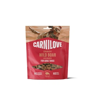 Ласощі для собак Carnilove Crunchy Snack Wild Boar with Rosehips 200 г (8595602582594) зображення 1