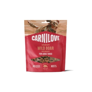 Лакомство для собак Carnilove Crunchy Snack Wild Boar with Rosehips 200 г (8595602582594) изображение 1