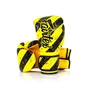 Боксерські рукавички Fairtex BGV14Y Yellow/Black 12 унцій (бинти в комплекті) (BGV14Y_12oz_Yellow/Black) - зменшене зображення 2