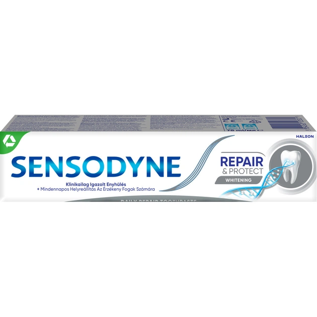 Зубна паста Sensodyne Відновлення та Захист Відбілююча 75 мл (3830029297238/5054563103321) - picture 1