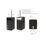 Батарея універсальна AURA NRG-P100 100000mAh 22.5W Black (PBANRG-P100B) - зменшене зображення 2