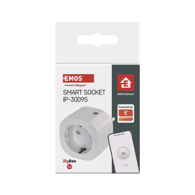 Розумна розетка WIFI P5533 GoSmart, ZigBee 3.0, IP44 EMOS (P5533) - picture 9