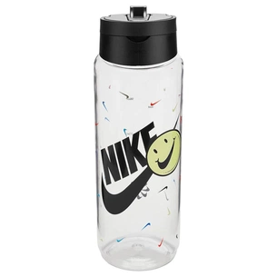 Пляшка для води Nike TR Renew Recharge Straw Bottle 24 OZ грфічний прозорий, чорний 709 мл N.100.7643.968.24 (887791742452) зображення 1