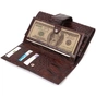 Портмоне Canpellini З натуральної шкіри Коричневе (21846) - зменшене зображення 7