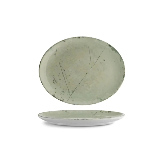 Блюдо G.Benedikt Isabelle 28 x 22 см Stone Green (ISC3028-K0010) - изображение 1