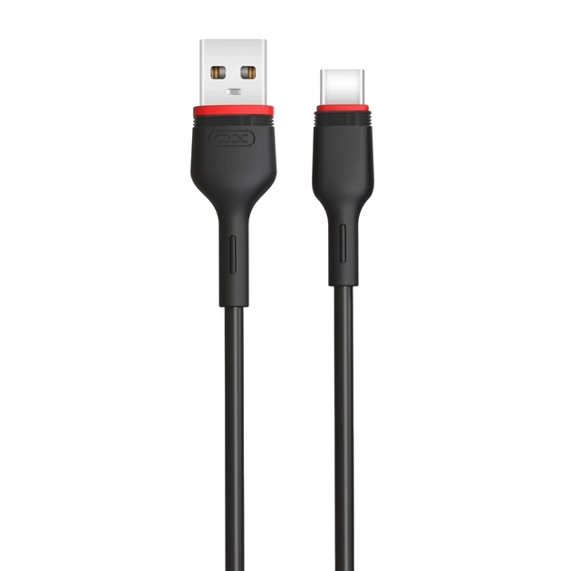Кабель XO NB-P171 USB - USB Type-C, (M/M), 2.4A 1 м Black (6920680873685) - изображение 1