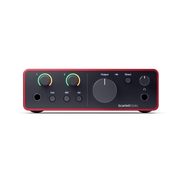 Аудіоінтерфейс Focusrite Scarlett Solo 4th Gen (234617) - picture 2
