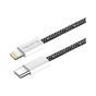 Дата кабель USB-C to Lightning 1.0m 27W black ColorWay (CW-CBPDCL061-BK) - preview 4