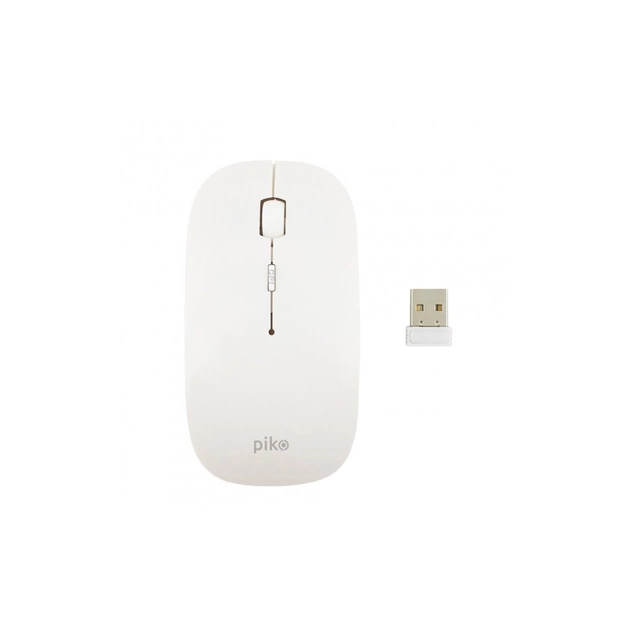 Мишка Piko MSX-016 White (1283126467110) - зображення 1