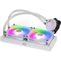 Система рідинного охолодження CoolerMaster MasterLiquid 240L Core ARGB White (MLW-D24M-A18PZ-RW) - зменшене зображення 2