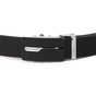 Ремінь Vintage Чоловічий з матовою пряжкою Чорний (20335) - зменшене зображення 5