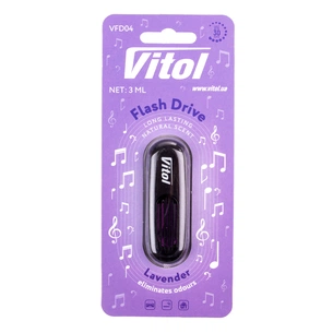 Ароматизатор для автомобіля VITOL Flash Drive Lavender (VFD04) picture 1
