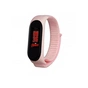 Ремінець до фітнес браслета BeCover Nylon Style для Xiaomi Mi Smart Band 5/6 Pink (705428) - уменьшенное изображение 1