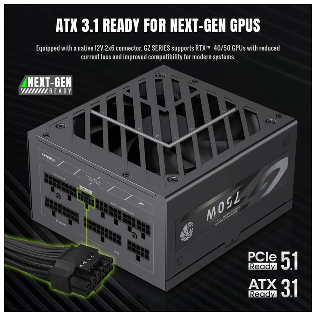 Блок питания Gamemax 750W (GZ 750G BK) - изображение 11