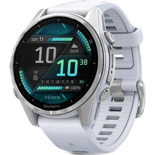 Смарт-годинник Garmin fenix 8 43mm, AMOLED, Glass, BareSS/Whitestone, WhitestoneBn (010-02903-00/010-02903-06) зображення 1