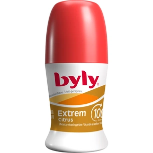 Антиперспирант Byly Extrem Citrus С двойными микрочастицами Защита 100 часов для активного образа жизни 50 мл (8411104050426) изображение 1