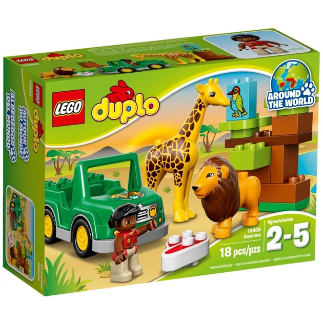 Конструктор LEGO Duplo Town Навколо світу Африка (10802) - изображение 1
