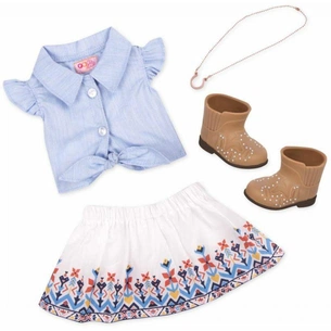 Аксесуар до ляльки Our Generation Набор одежды для ранчо (BD30359Z) зображення 1