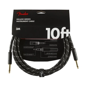 Інструментальний кабель Fender Cable Deluxe Series 10' Black Tweed (228466) picture 1