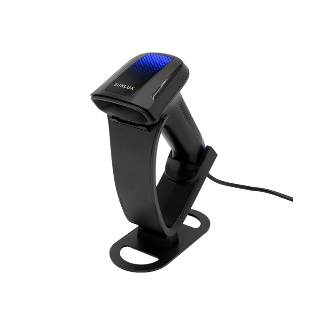 Сканер штрих-коду Sunlux RH21S, 2D, USB, з підставкою (26152) - зображення 1
