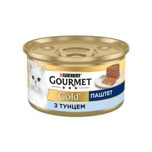 Паштет для котів Purina Gourmet Gold. З тунцем 85 г (7613031381029) зображення 1