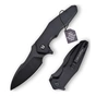 Ніж Hightron Mini Ventura, D2, G10, чорний, чорний stonewash клинок (HK05BLKBS) - зменшене зображення 1