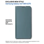 Чохол до мобільного телефона BeCover Exclusive New Style Samsung Galaxy A37 SM-A376 Dark Green (714925) - зменшене зображення 5