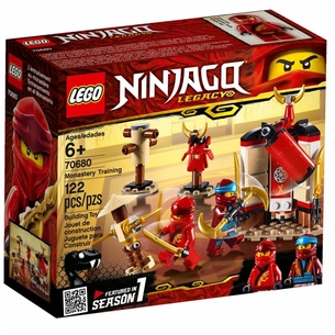 Конструктор LEGO NINJAGO Тренування в монастирі 122 деталі (70680) зображення 1