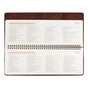 Еженедельник Leo planner Status desktop planner, 34x13 cm, dated 2027, brown, 128 pages (252763) - уменьшенное изображение 7