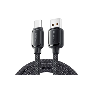 Дата кабель USB 2.0 AM to USB-C 1.0m 7A black Essager (EXCT-TD01-P) picture 1