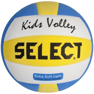 М'яч волейбольний Select Kids Volley New білий, жовтий, синій 4 214460-329 (5703543040308) зображення 1