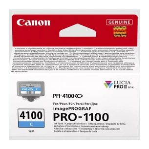 Картридж Canon PFI-4100 Cyan (6778C001) зображення 1