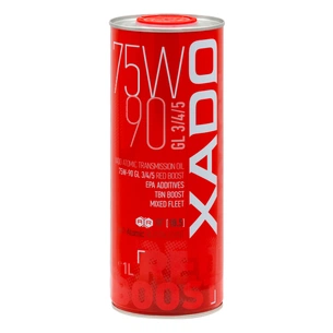 Трансмісійна олива Xado Atomic Oil 75W-90 GL 3/4/5 Red Boost 1л (XA 26118) зображення 1